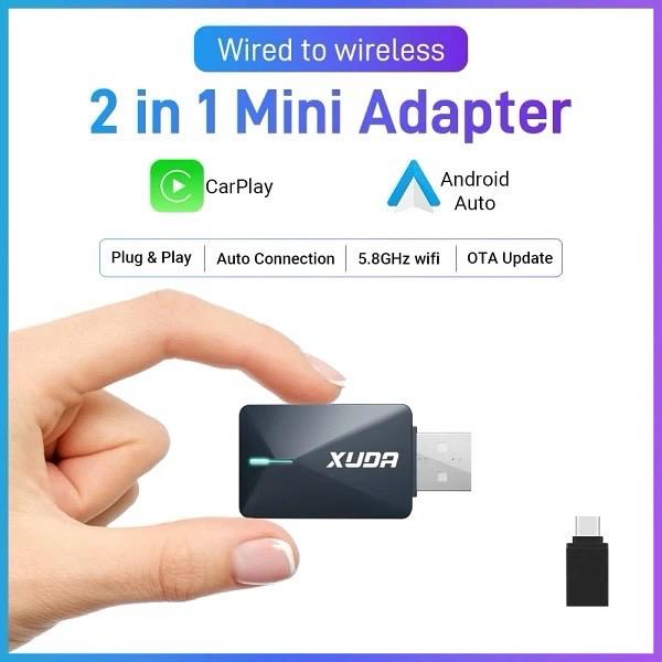 adapter Apple carplay + Android Auto Wireless