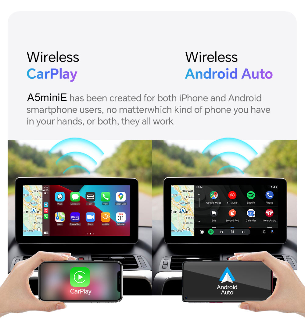 adapter Apple carplay + Android Auto Wireless